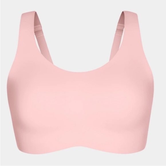 Knix Revolution Adjustable Pullover Bra Rose Water Baby Pink Sz M Everyday - Picture 3 of 15